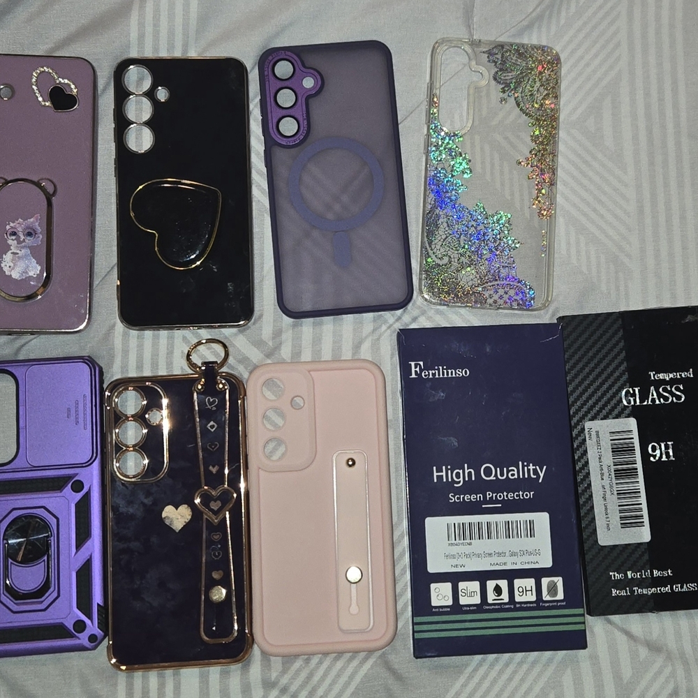 Samsung S24 Phone Cases And Tempered Glass Screen Protector for Cell Phones